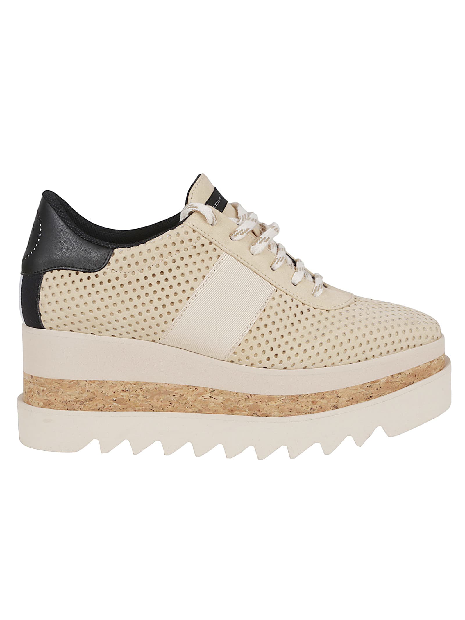Shop Stella Mccartney Sneakelyse Alter Suede In Dust