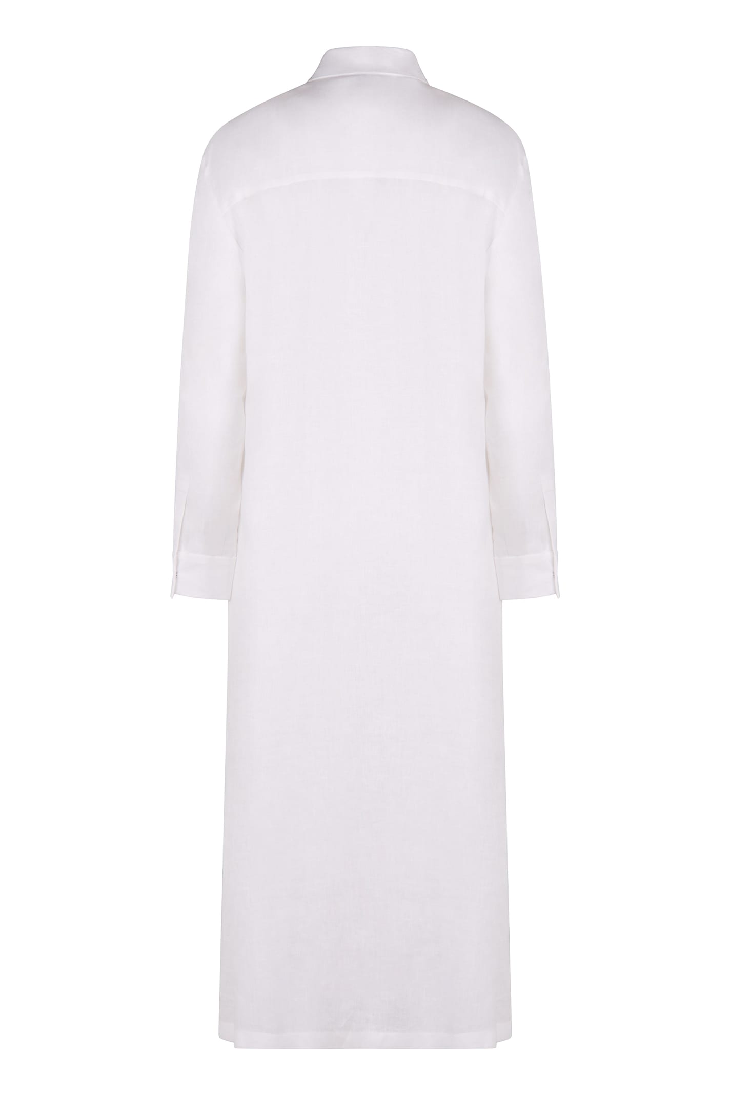 Shop Max Mara Megaton Shirtdress In White