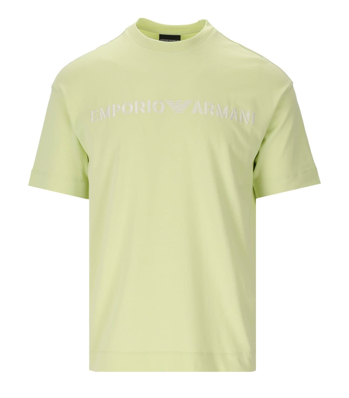Green Giorgio Armani T-Shirts for Men