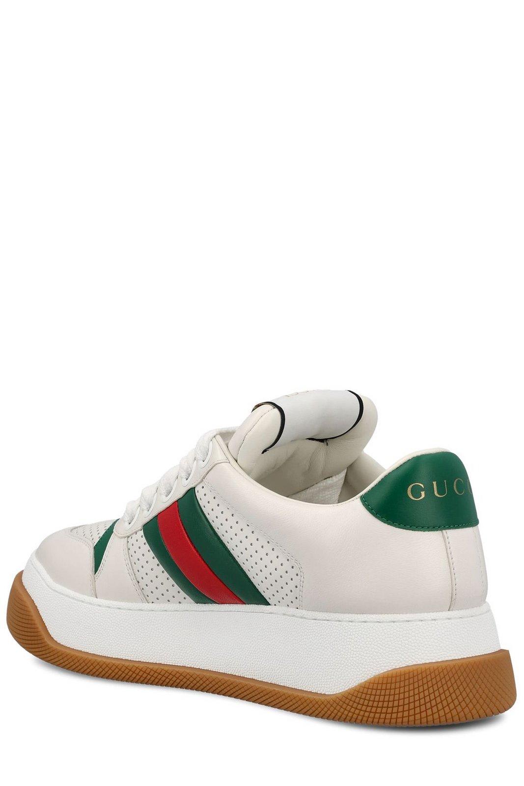 Shop Gucci Screener Interlocking G Sneakers