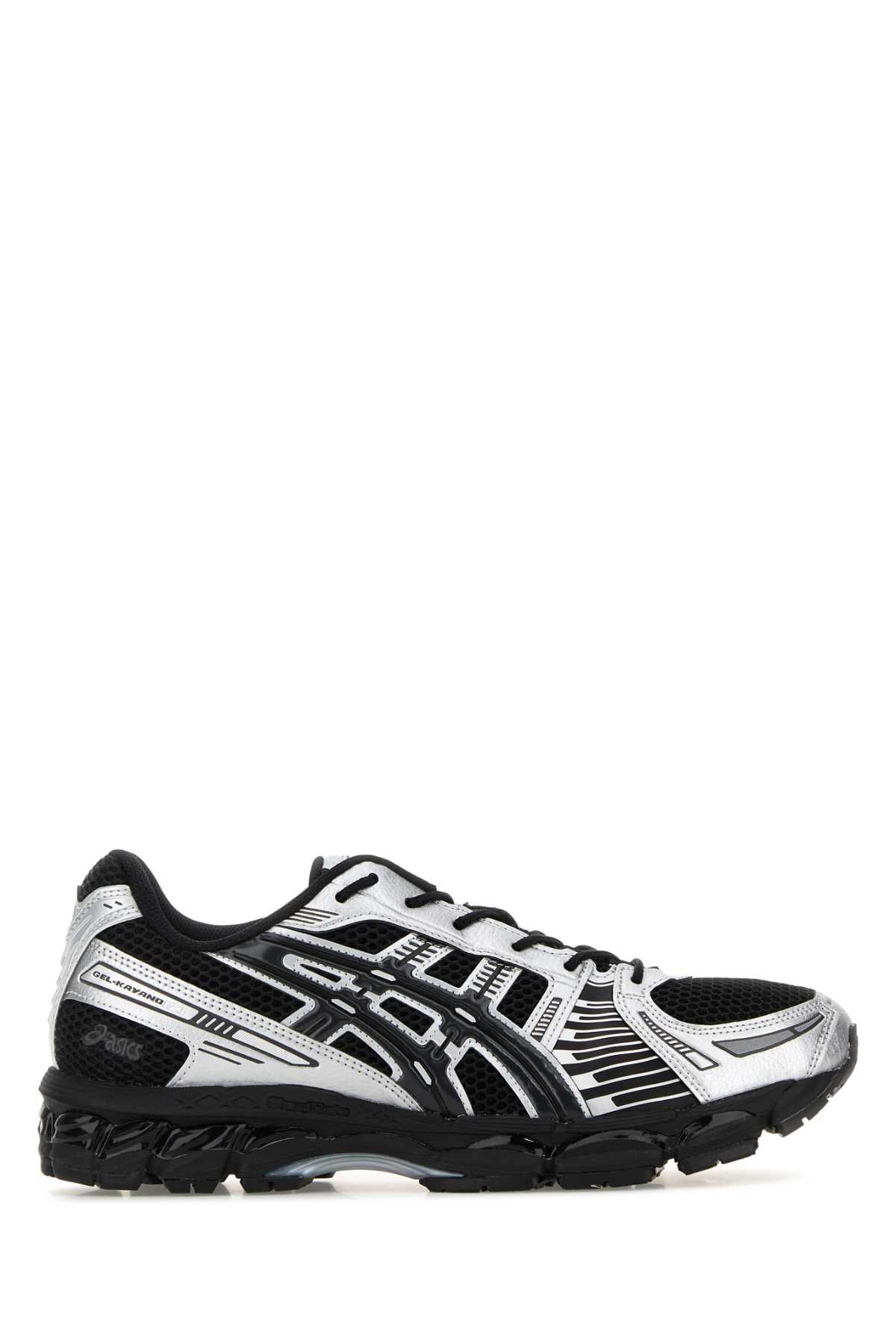Asics Two-tone Mesh And Rubber Gel-kayano 12.1 Sneakers In Black