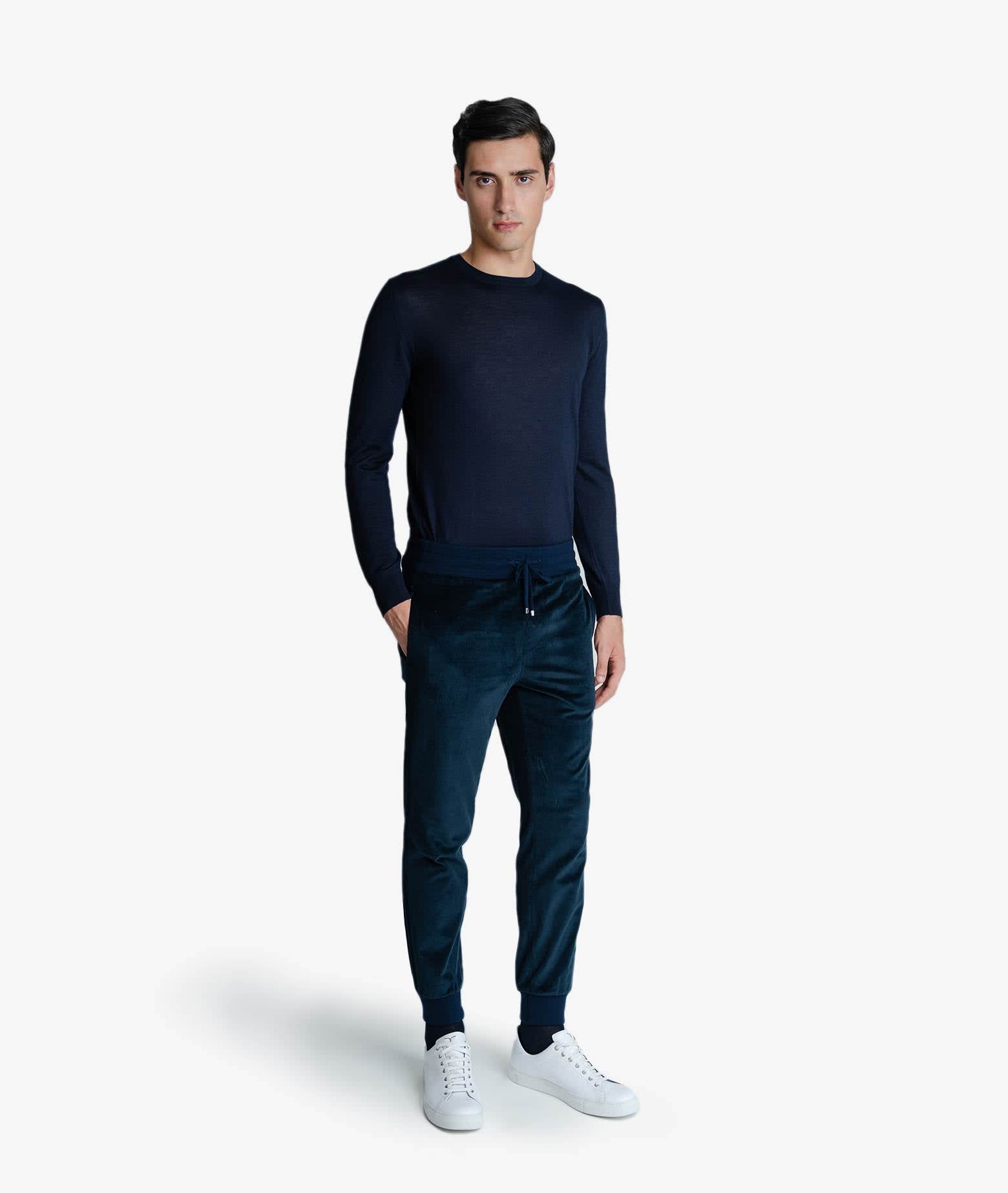 Larusmiani Tracksuit Trousers Philly Pants In Midnightblue
