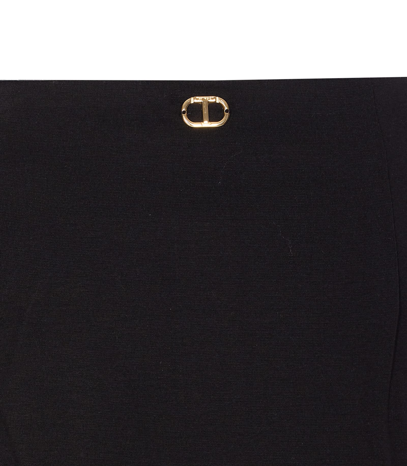 Twinset Mini Skirt In Black