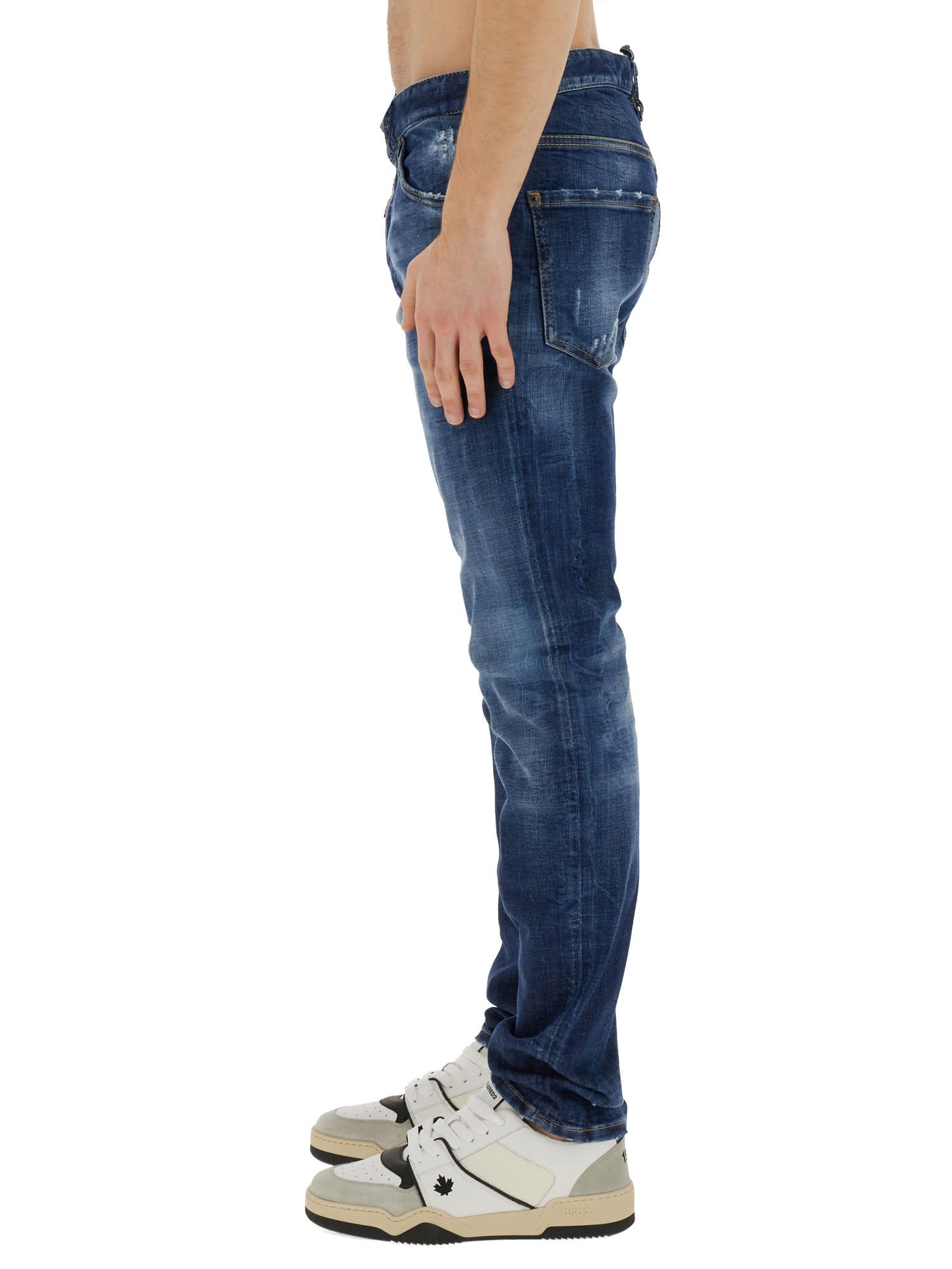 Shop Dsquared2 Cool Guy Jeans In Blue