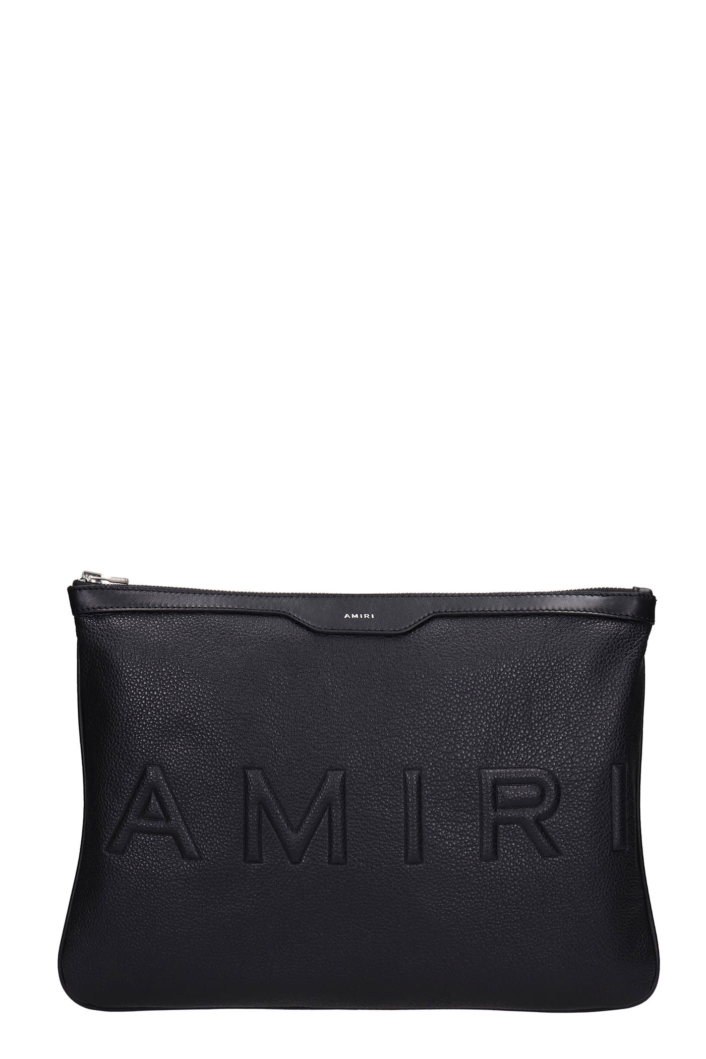 AMIRI Clutch In Black Leather