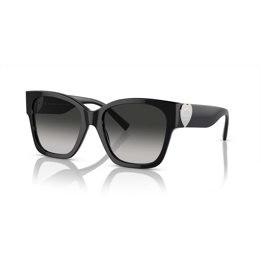 Shop Tiffany &amp; Co. Sunglasses In Nero/nero