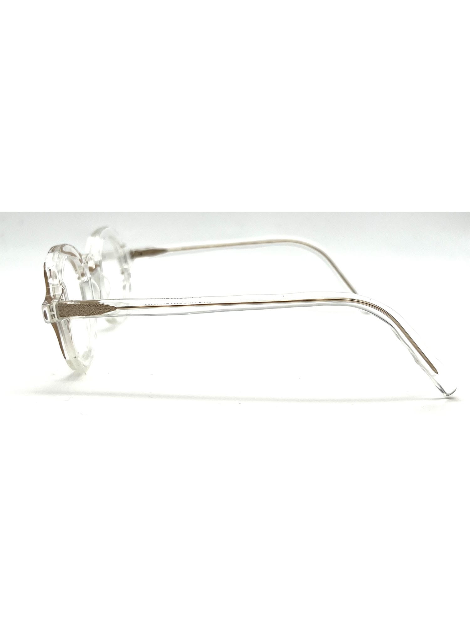 Masahiro Maruyama Mm/0079 No.3 Eyewear In Clear _ Gold