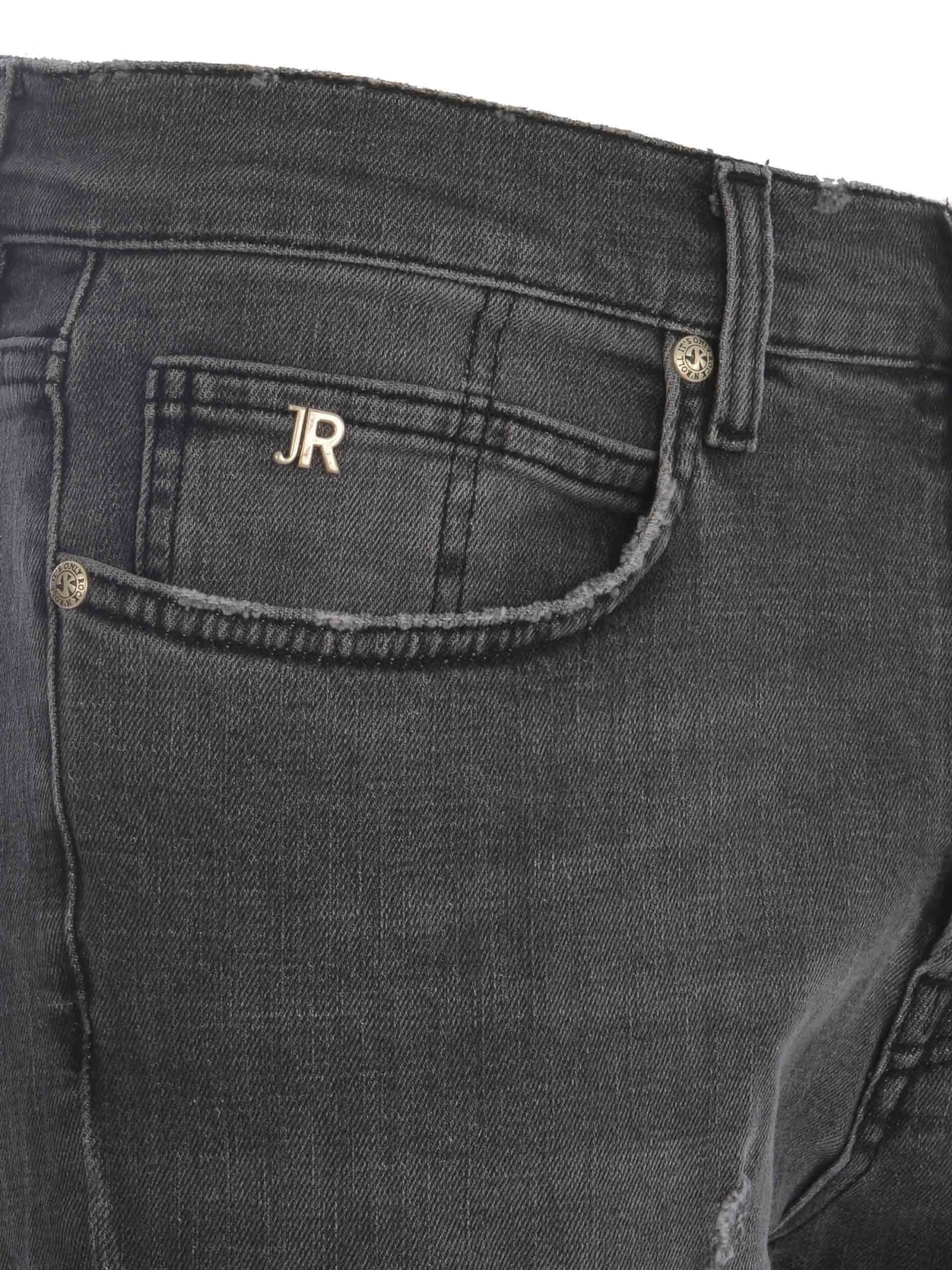 Shop Richmond Jeans  Monon Made Of Denim In Denim Grigio