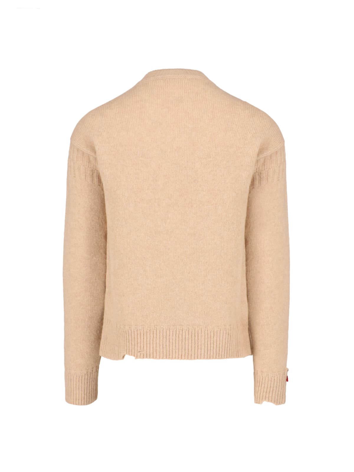 Shop Marni Wool Sweater In Beige