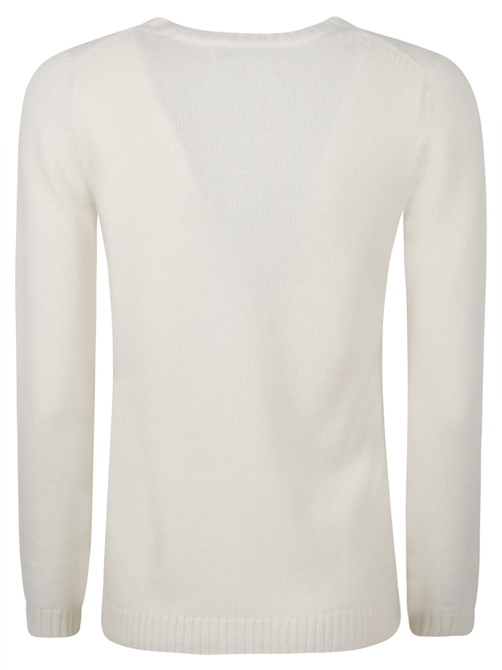 Shop Be You Round Neck Sweater In White