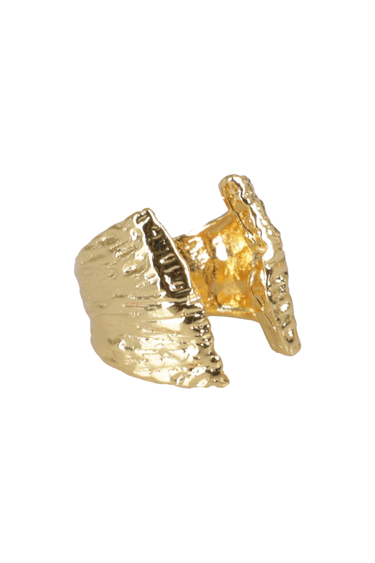 Shop Federica Tosi Ring Daisy In Gold