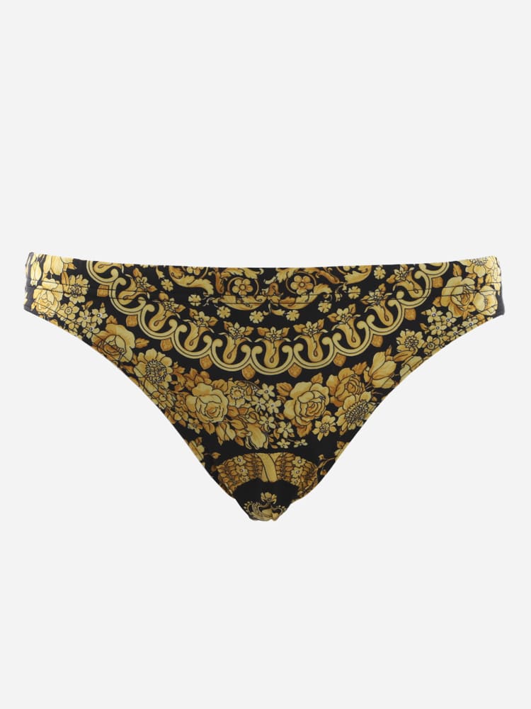 Versace Swimsuit With All-over Baroque Print