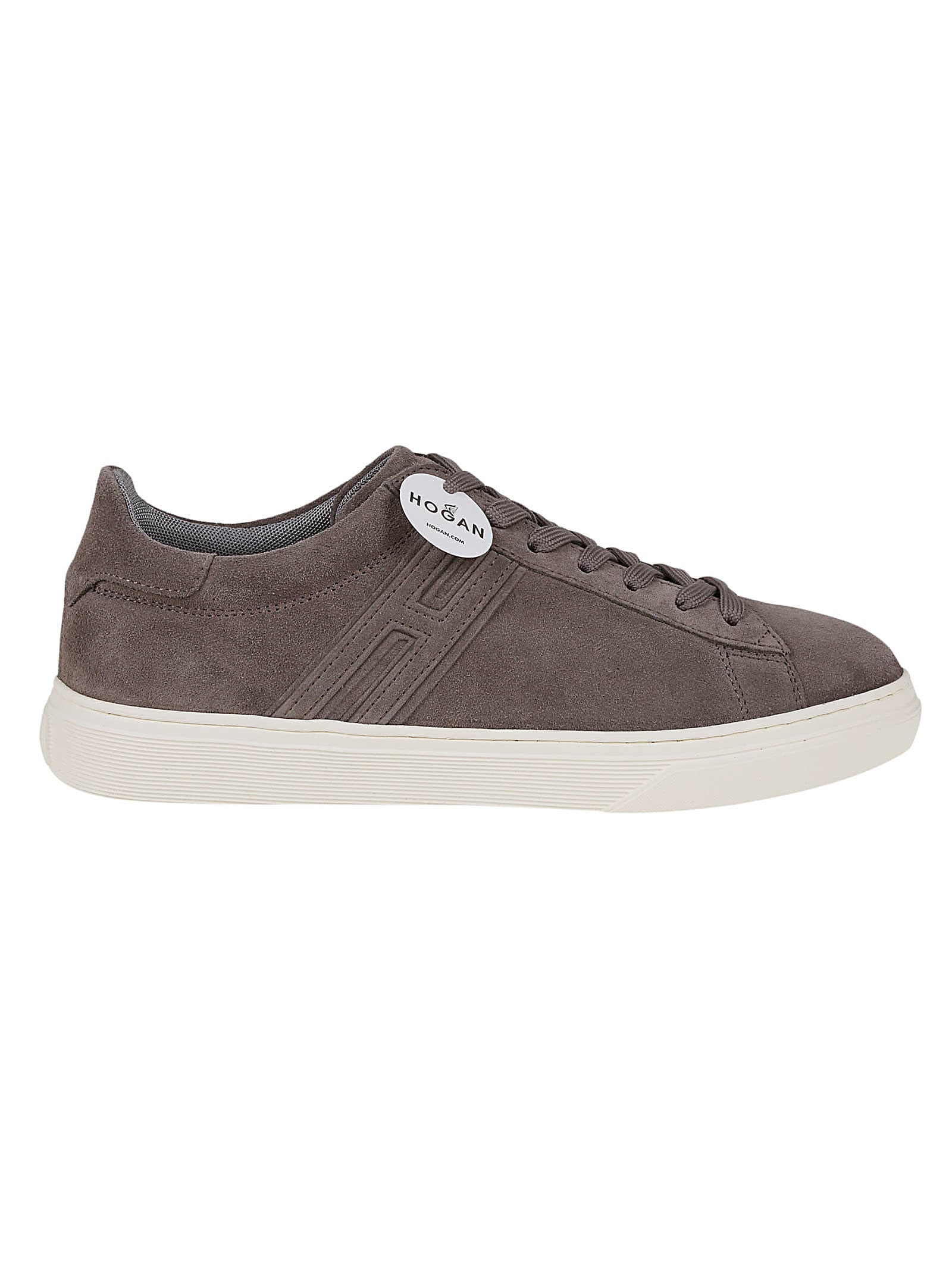 Hogan H365 Lace-up H Canaletto Sneakers In Btm Palude