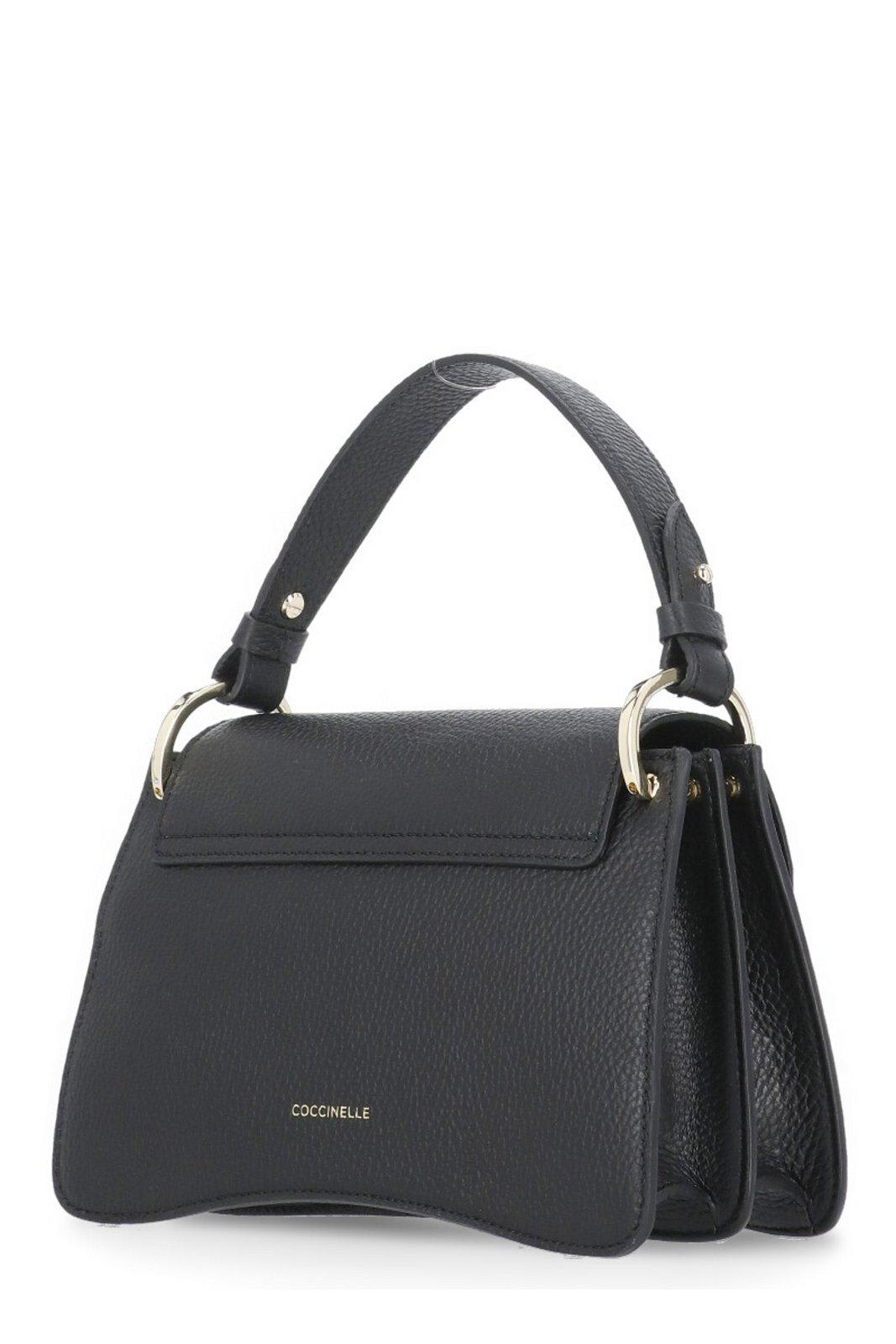 Coccinelle C-me Logo Plaque Tote Bag