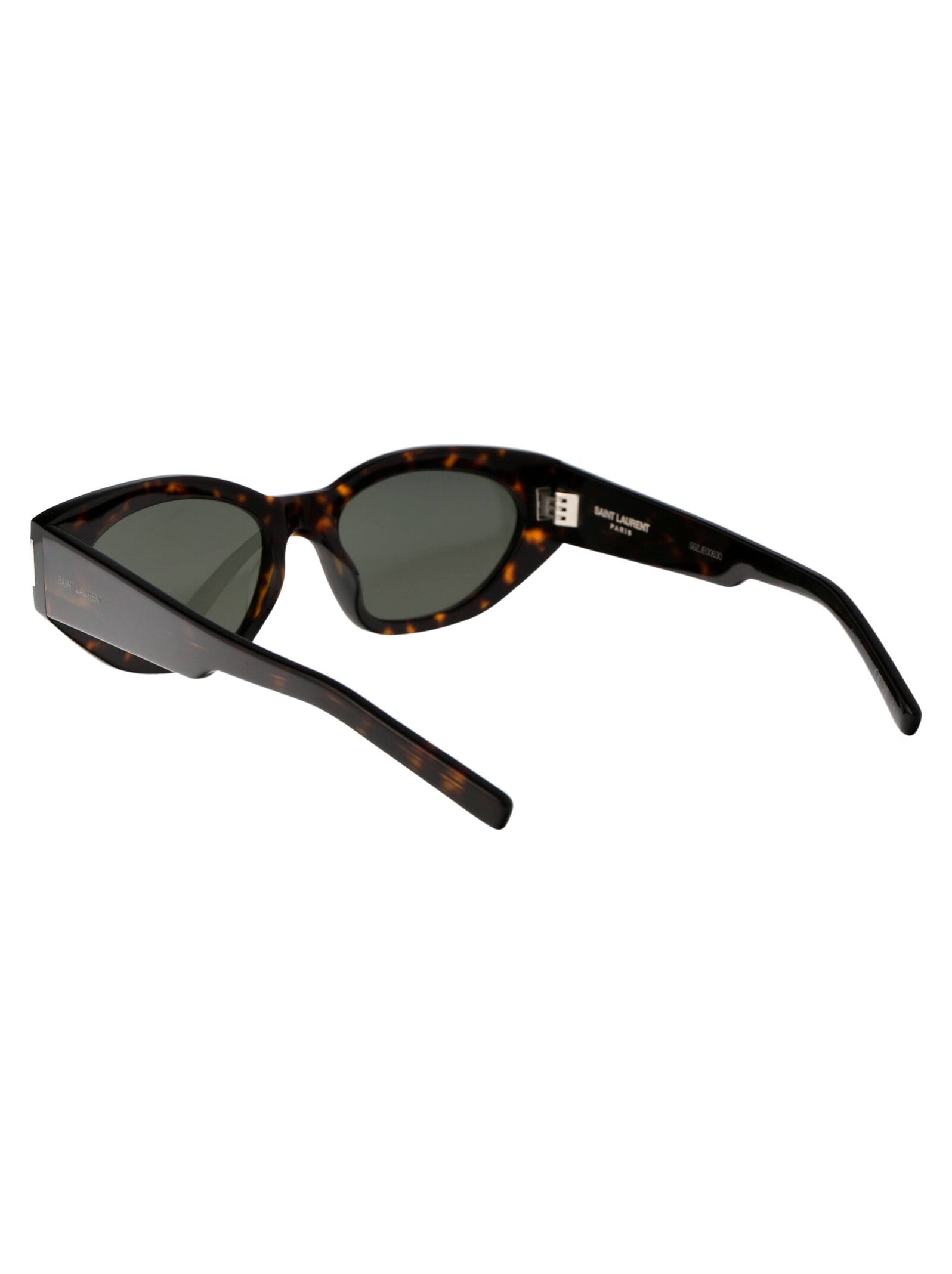 Saint Laurent Sl 638 Sunglasses In Gray