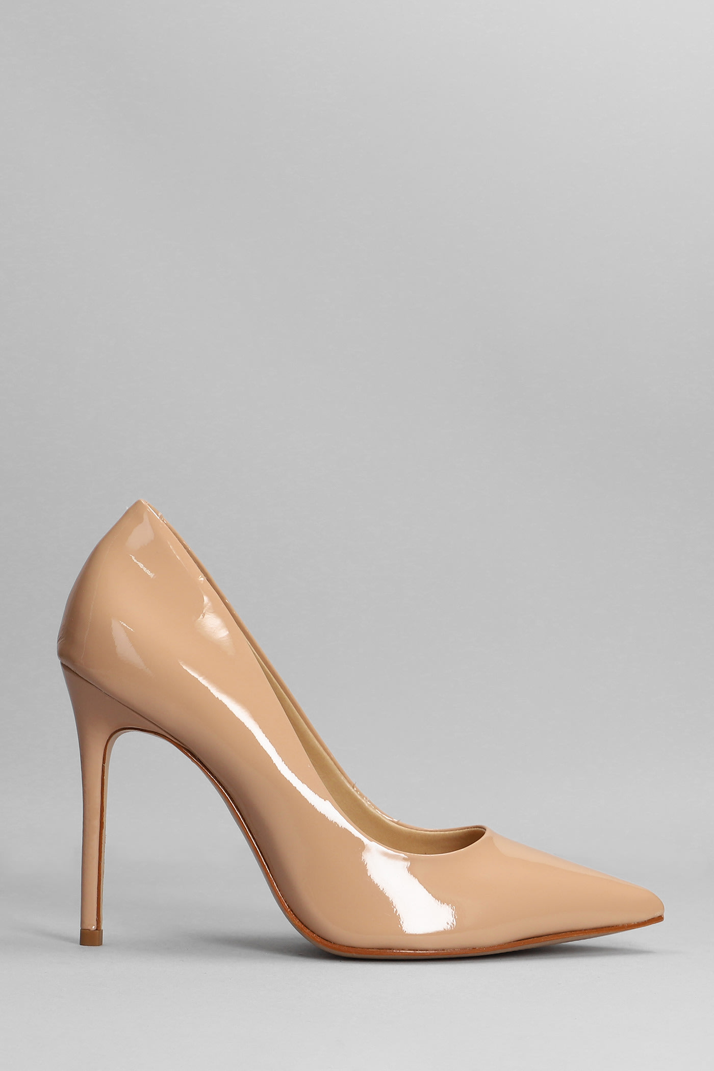 Schutz Pumps In Camel Patent Leather