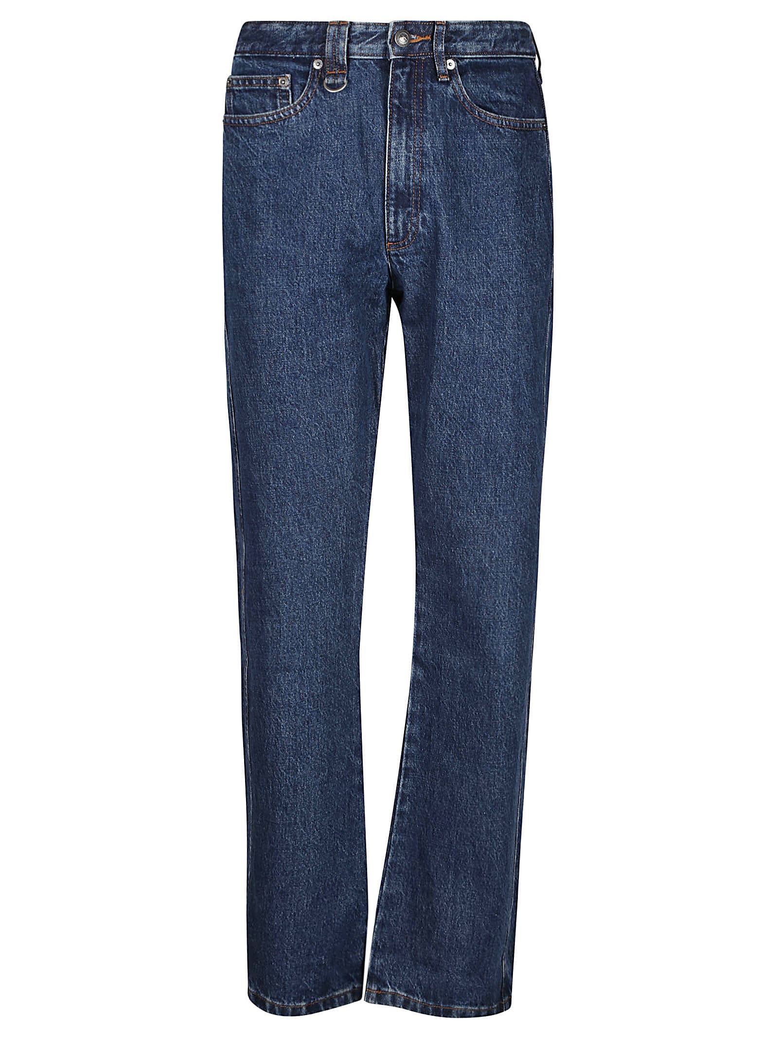 Shop Apc Ayrton Jeans In Ail Indigo