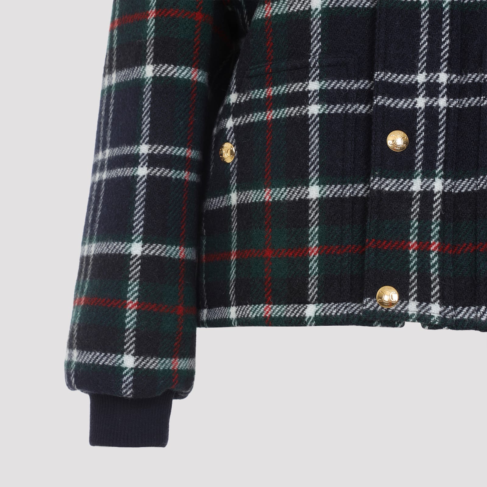 Celine Blouson Triomphe Bomber Jacket Women In Multi