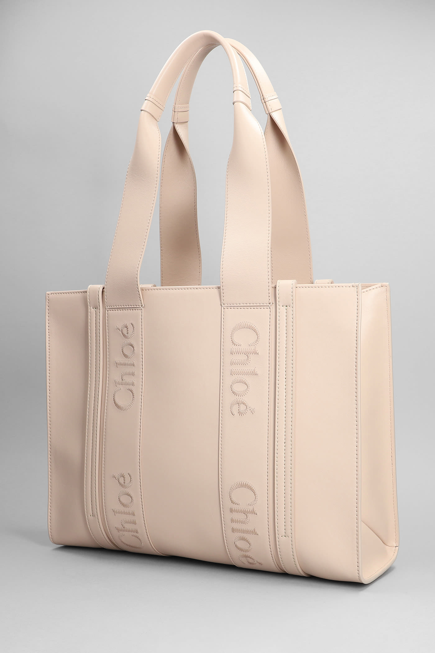 Chloé Tote In Rose-pink Leather In Rose-pink