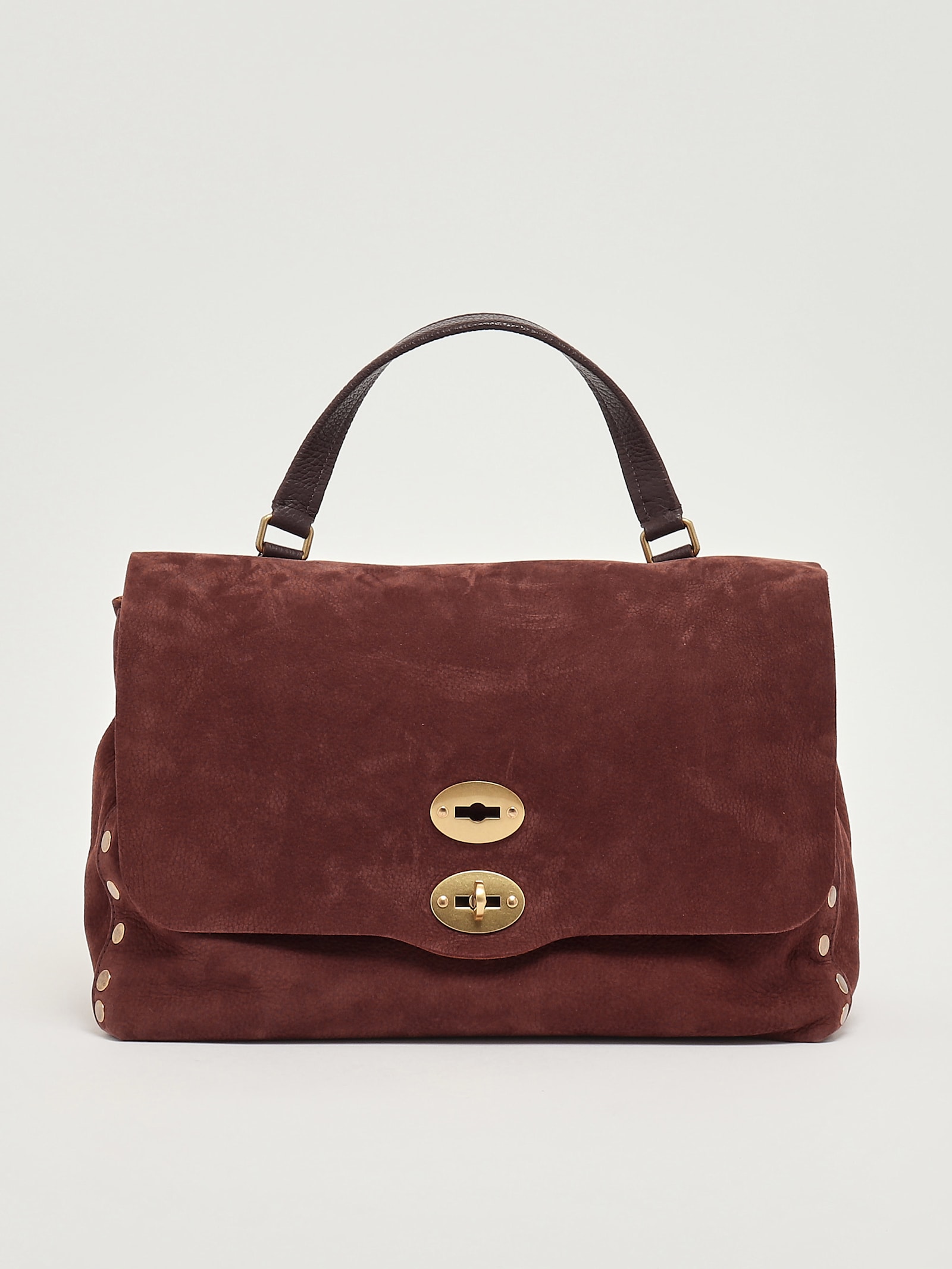 Zanellato Postina Jones M Shoulder Bag In Brown