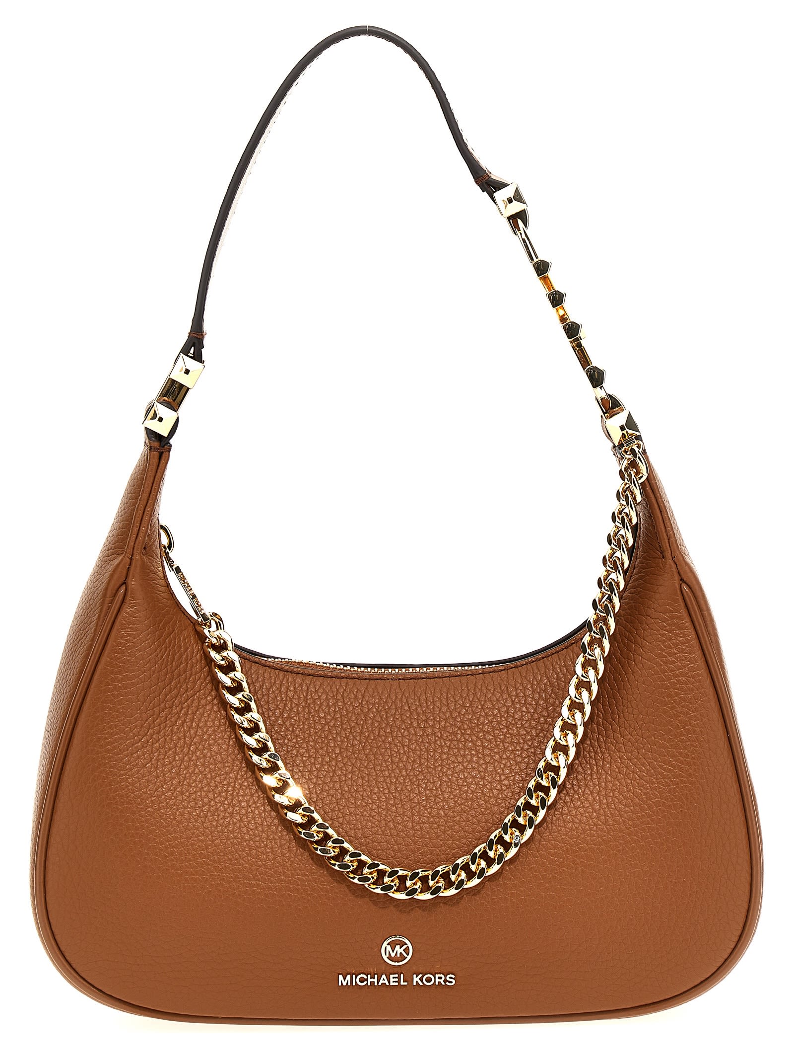 MICHAEL KORS LOGO LEATHER HANDBAG
