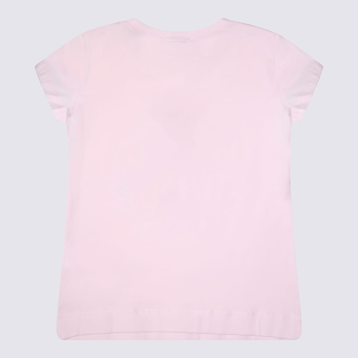 Monnalisa Kids' Pink Fairytale Cotton T-shirt In Rosa Fairytale