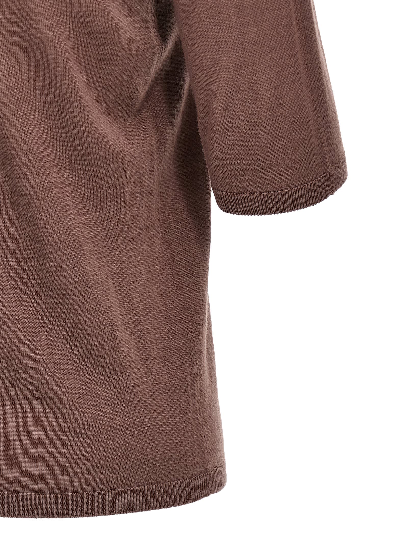 Max Mara Cecina Sweaters And Cardigans Purple In Brown