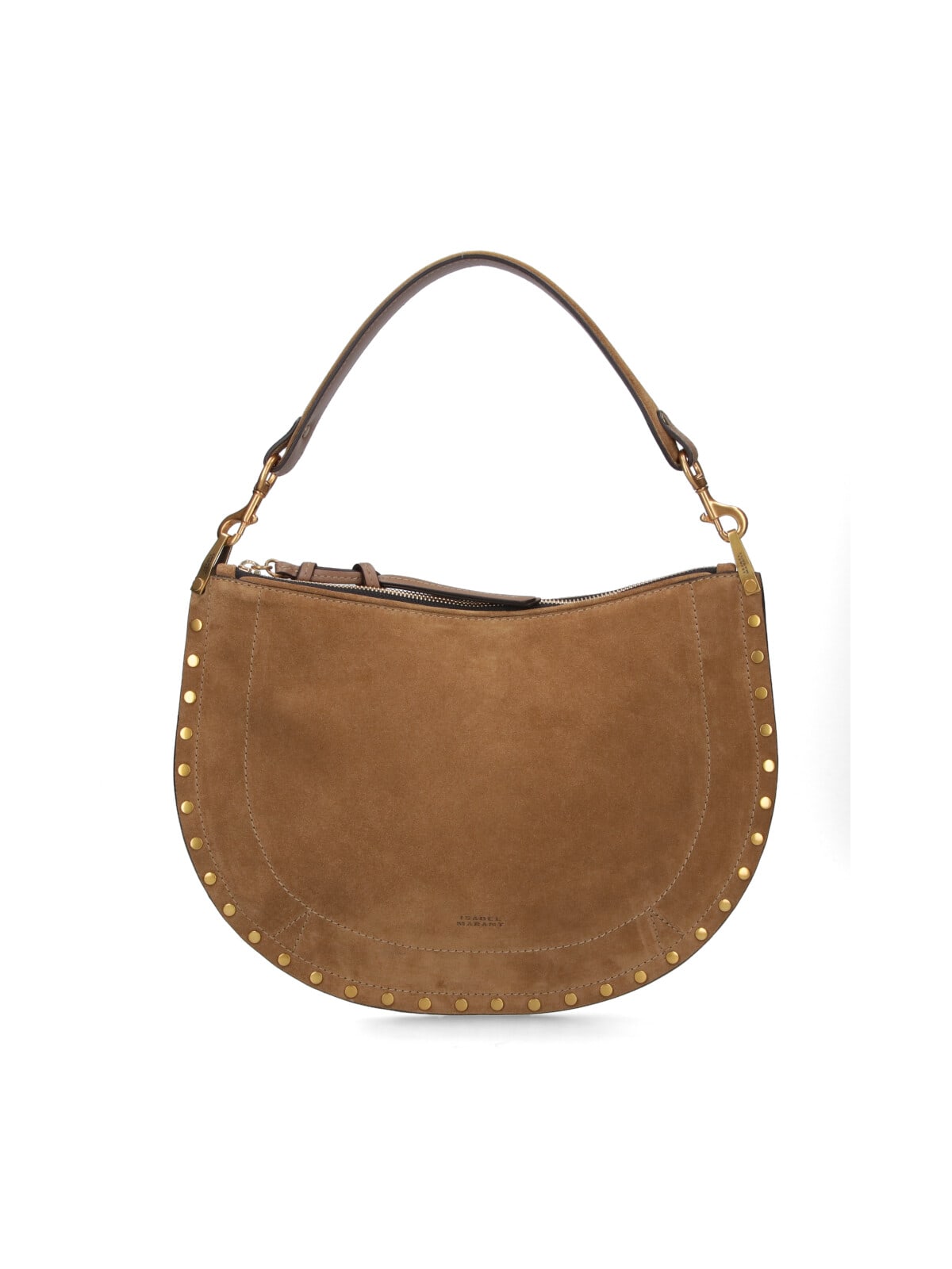 Isabel Marant Oksan Soft Shoulder Bag In Brown