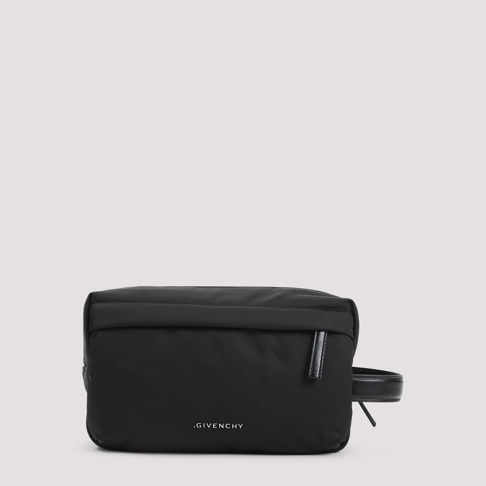 Givenchy Zip Essential Toilet Pouch In Black