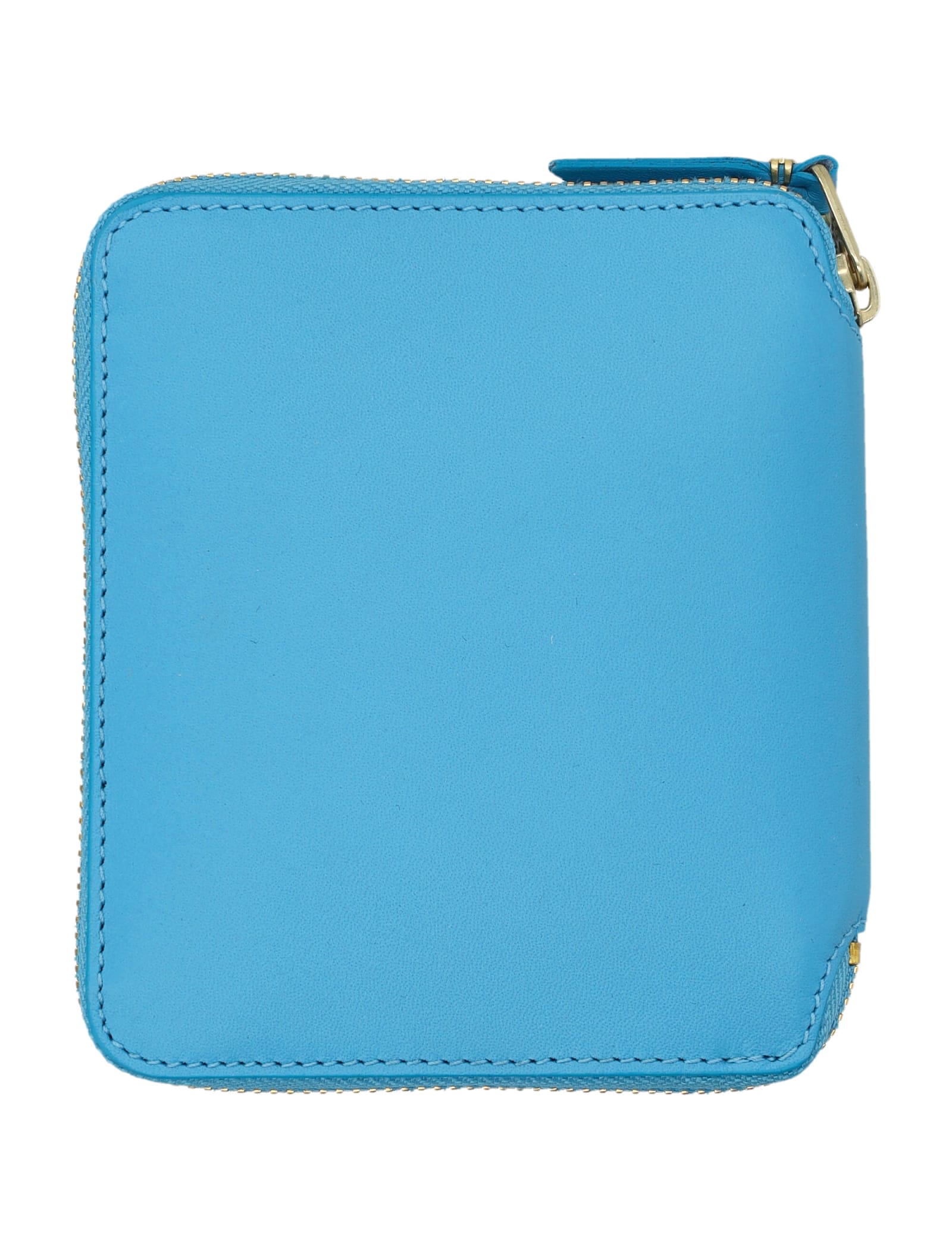 Comme Des Garçons Colour Vertical Wallet In Blue