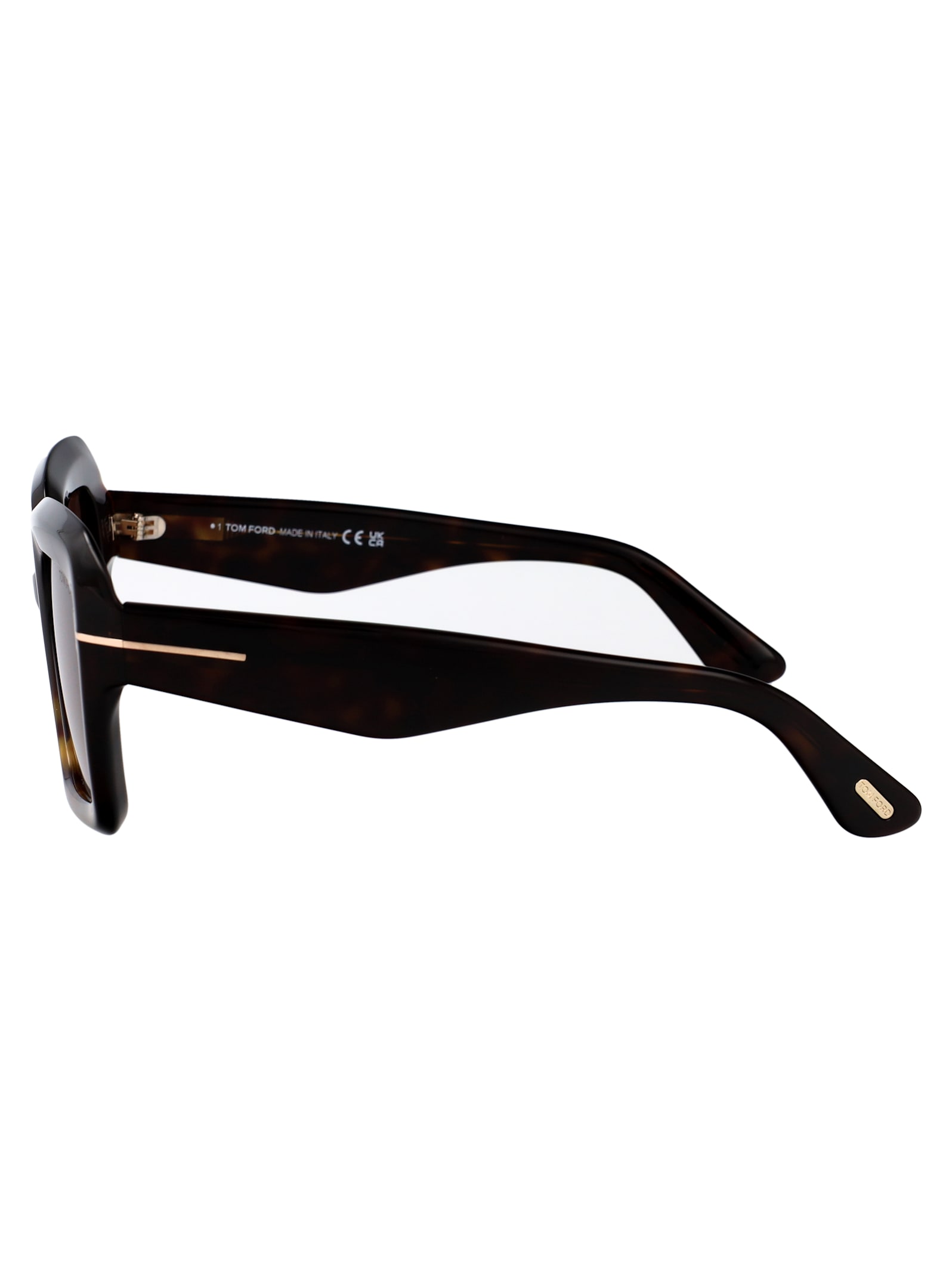 Tom Ford Esme Sunglasses In Brown