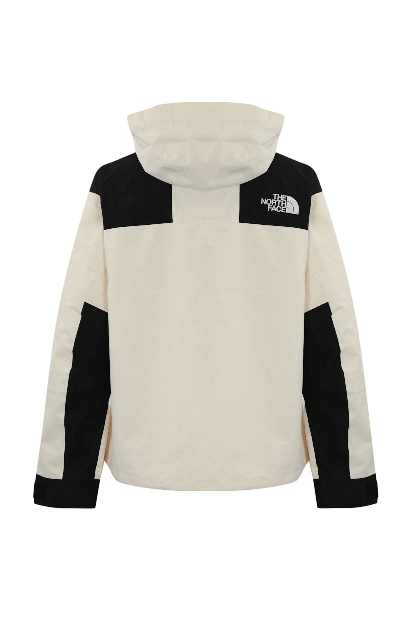Shop The North Face Dryvent Mono Mountain Jacket In White Dune/tnf Black