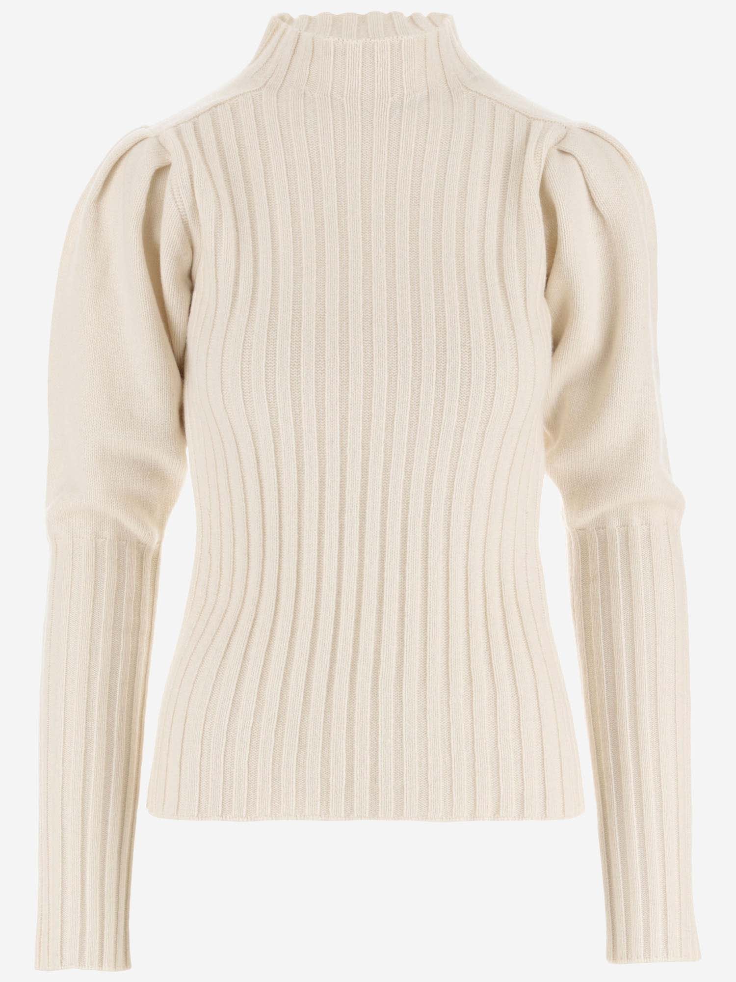 Chloé Cashmere Sweater With Balloon Sleeves