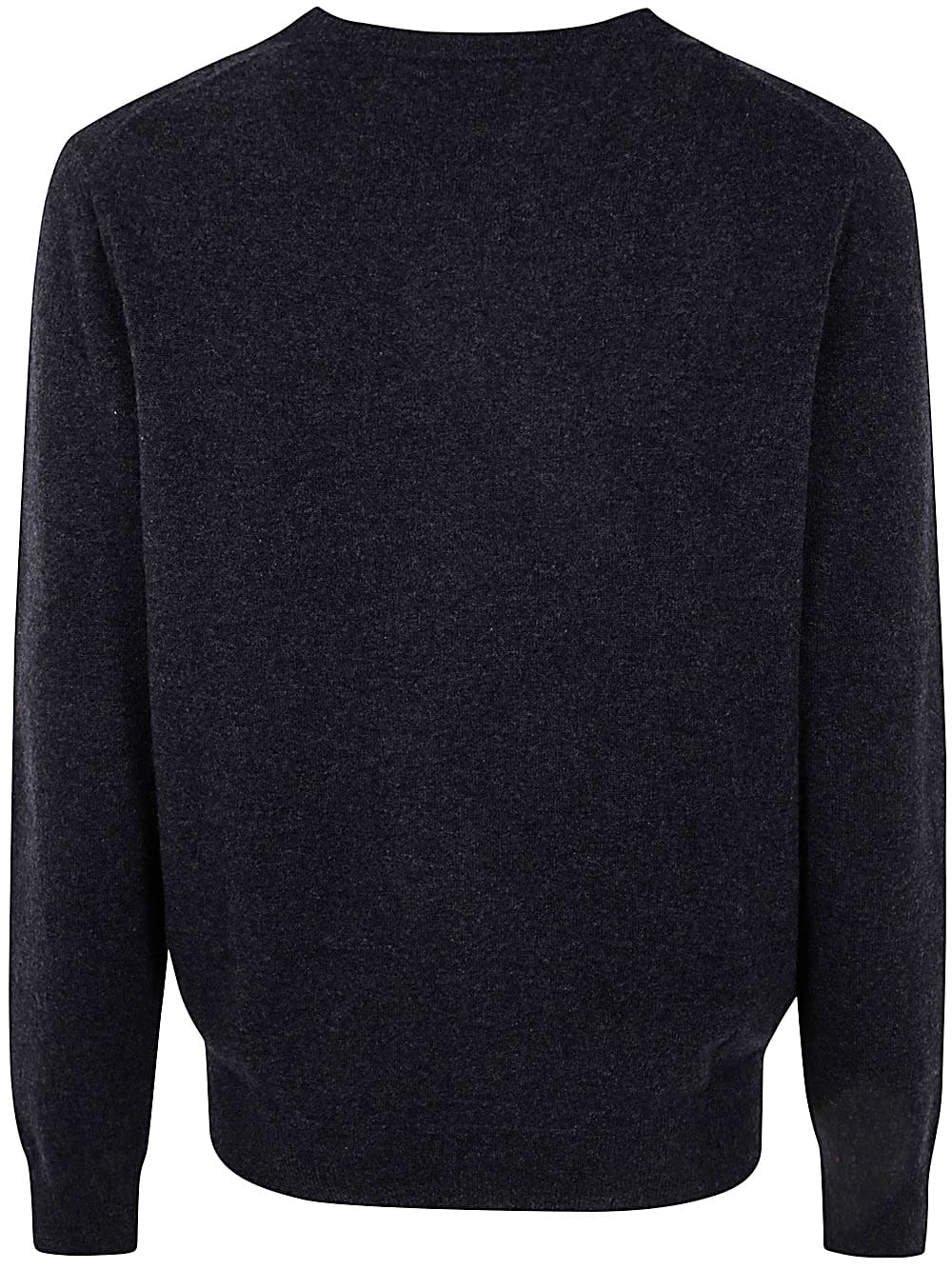 Shop Polo Ralph Lauren Long Sleeves Pullover In Dark Granite Heather