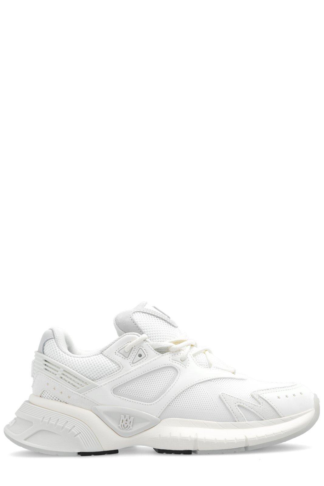 Shop Amiri Ma Runner Sneakers In White