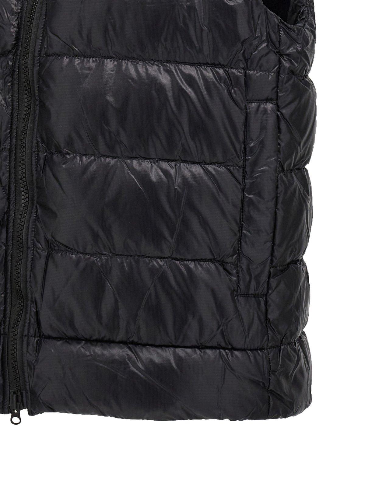 Shop Canada Goose Crofton Padded Gilet In Black