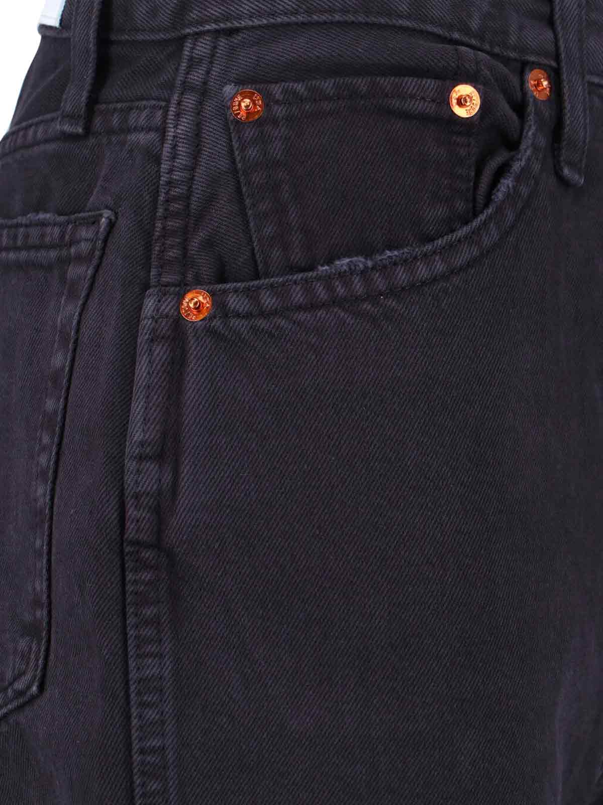Re/done 70s Bootcut Jeans In Black