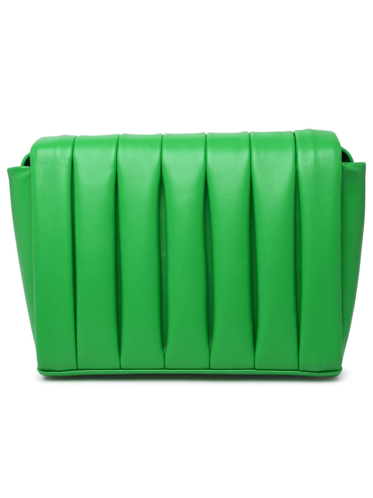 Shop Themoirè Feronia Green Vegan Leather Bag
