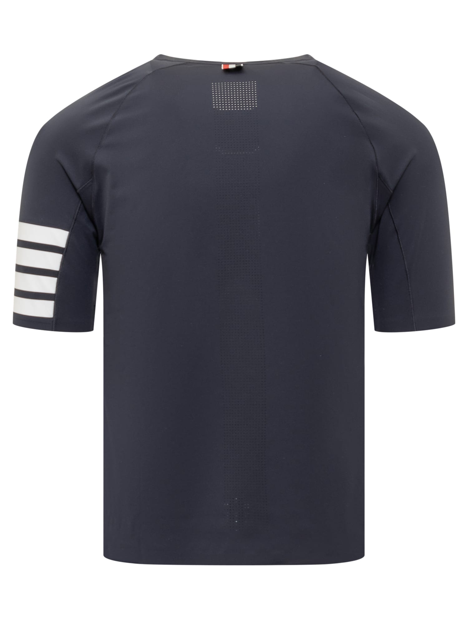 Shop Thom Browne Compression T-shirt In Navy