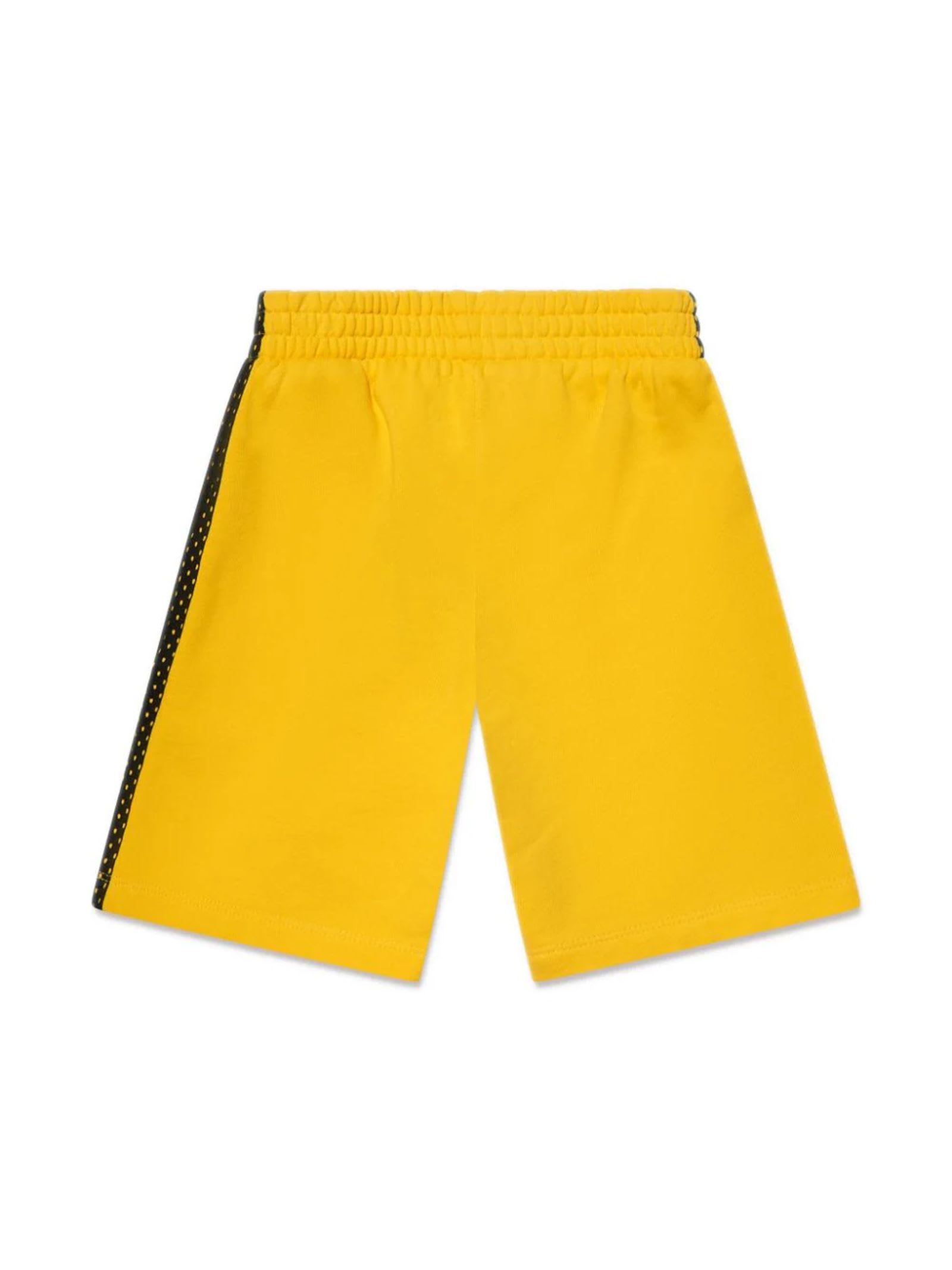 Shop Off-white Off White Shorts Yellow