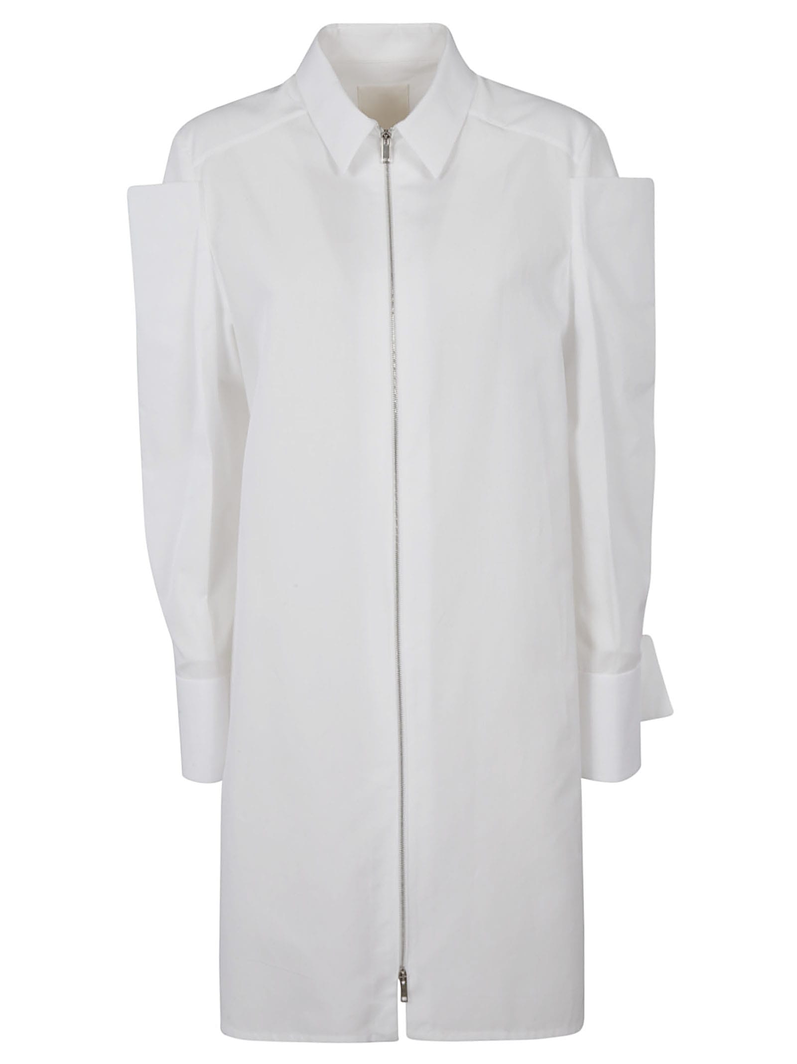 Photo of  Givenchy Zipped Front Shirt Dress- shop Givenchy Dresses online sales