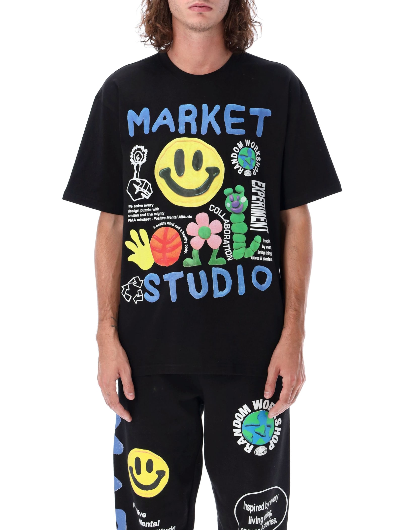 Market Smiley Collage T-shirt