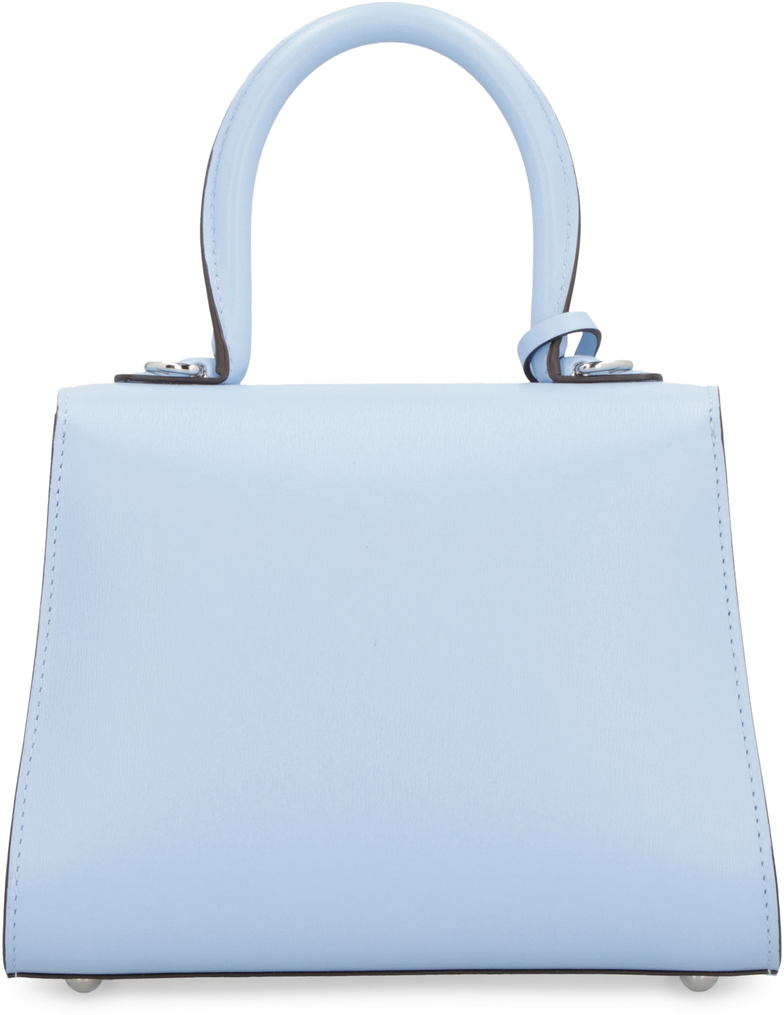 DELVAUX, 'Brillant Mini Rodéo' leather satchel, SAFRAN, Women