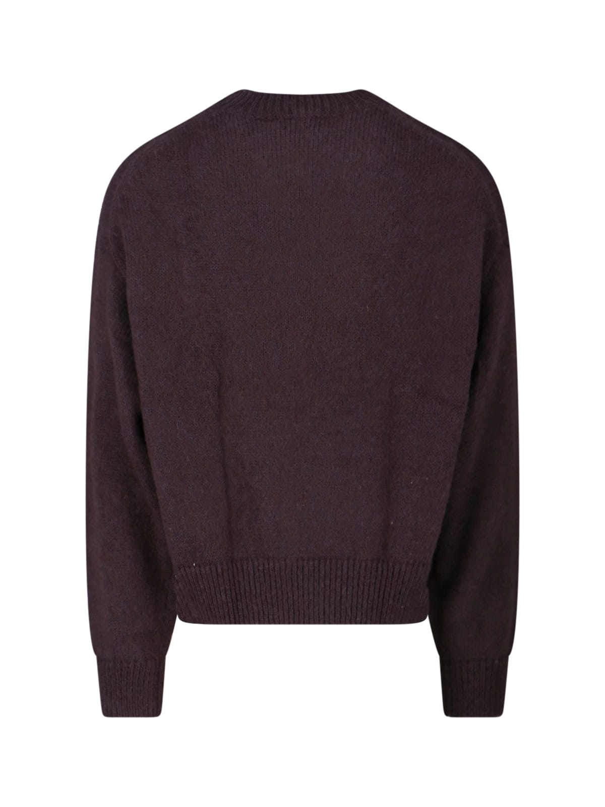 Studio Nicholson Mohair Blend Sweater In Brown