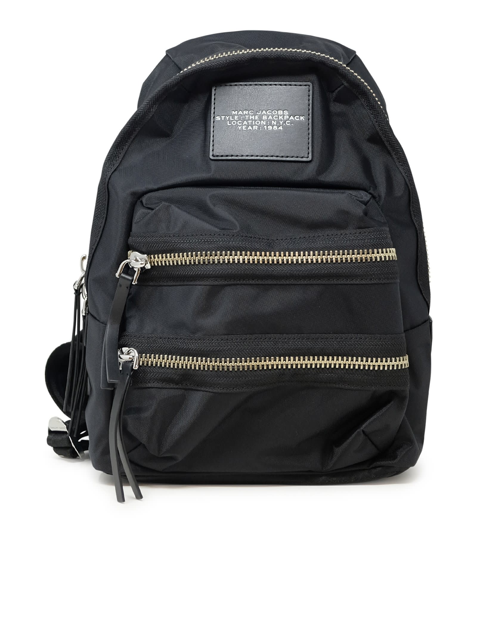 Black Nylon The Medium Backpack
