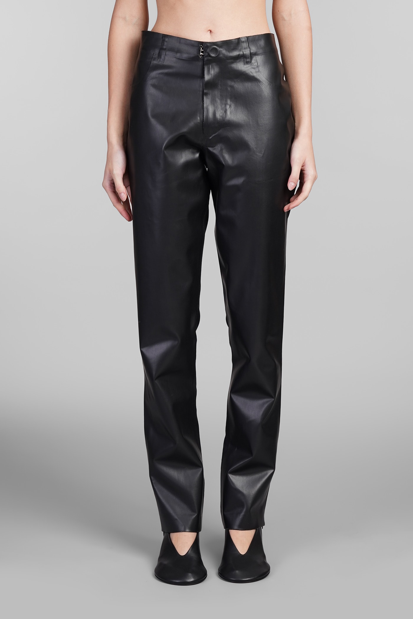 Shop Marni Pants In Black Wool