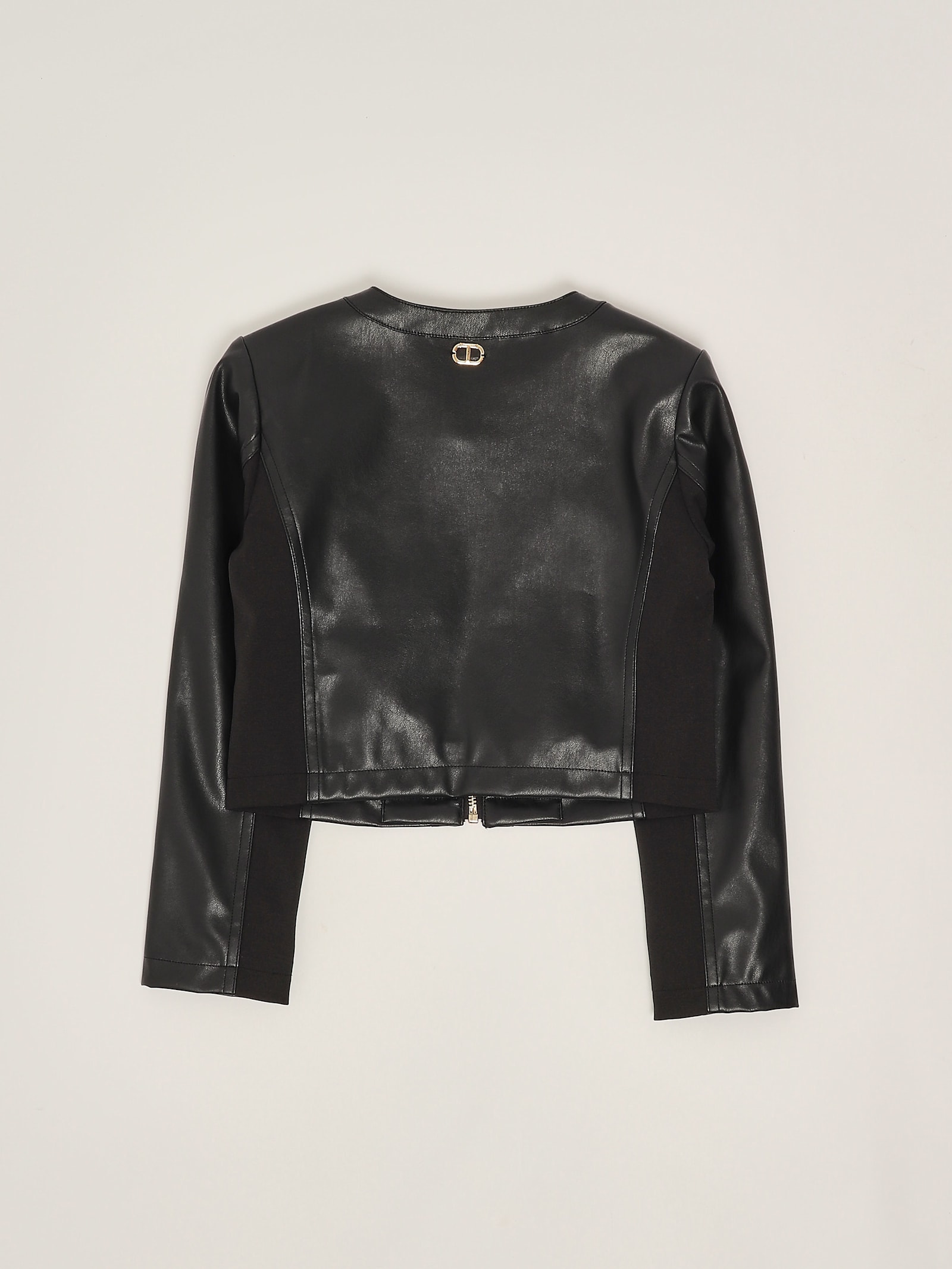 Twinset Jacket Kids Color Black In Black