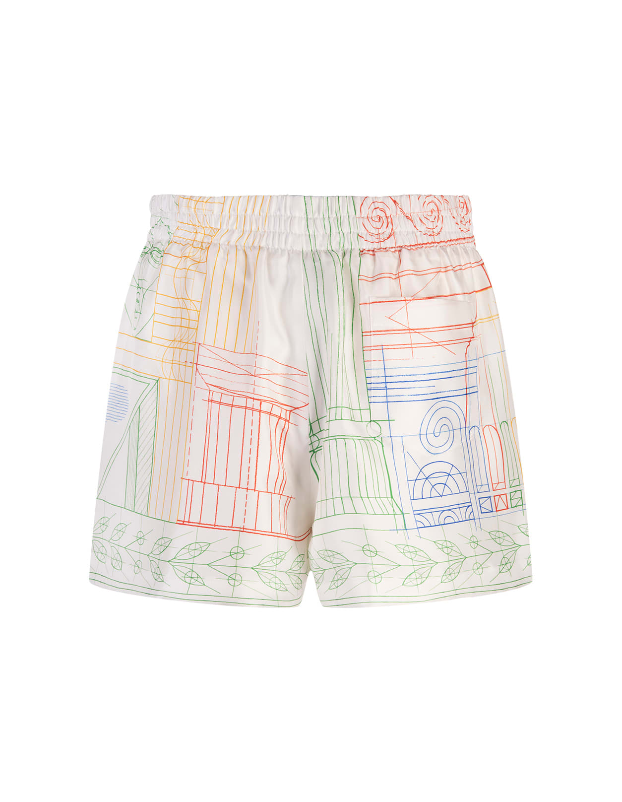 Tennis Play In Progress Silk Shorts