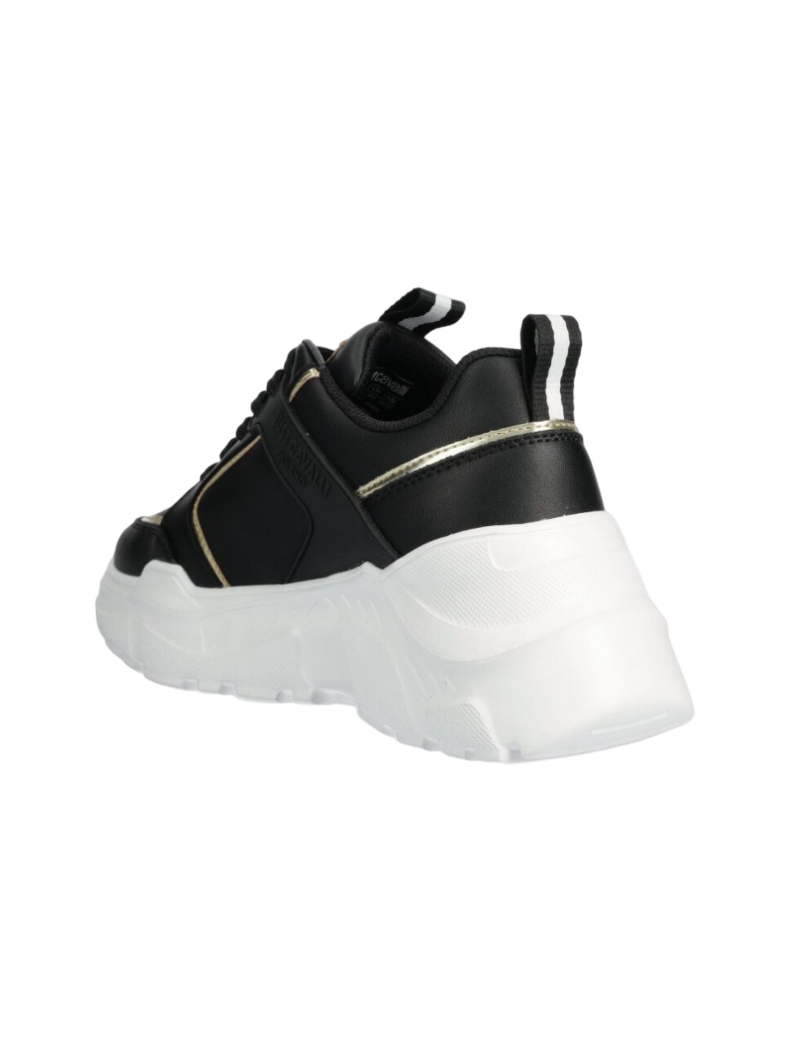 Shop Just Cavalli Sneakers In Black