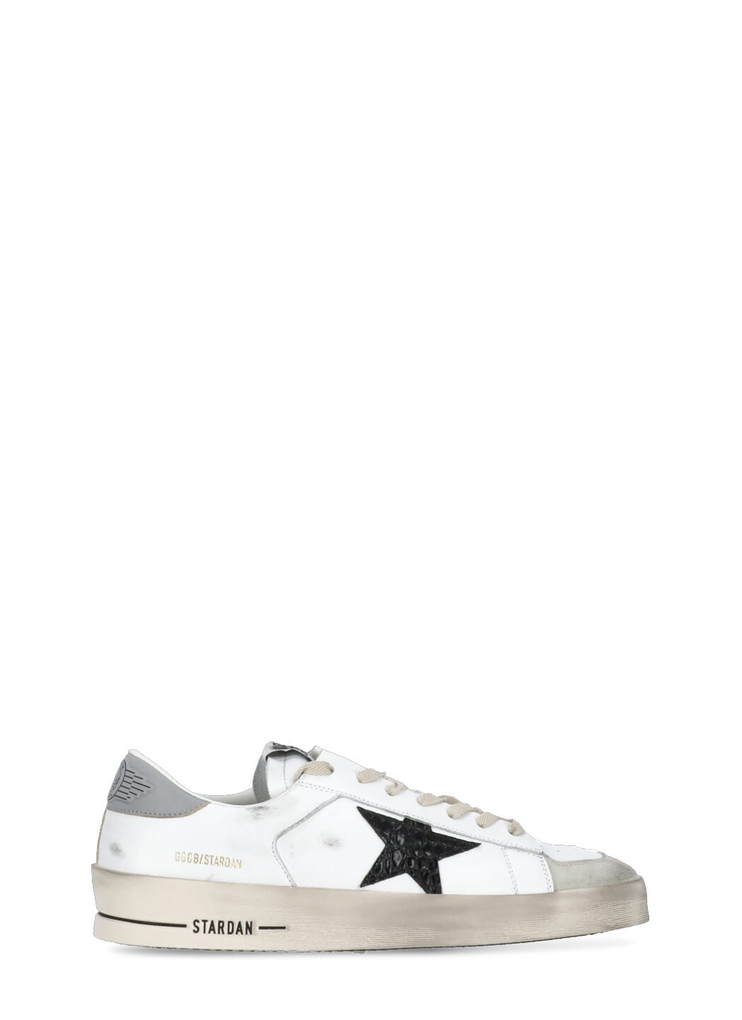 Shop Golden Goose Stardan Sneakers In White